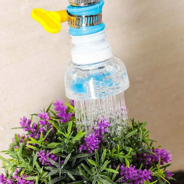 360° Rotating Kitchen Faucet Sprayer & Water-Saving Filter | 3-Mode Tap Nozzle with Splash Regulator