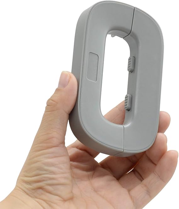 Child Safety Refrigerator Lock | Self-Adhesive Childproof Fridge & Freezer Door Lock | Double-Button Safety Lock