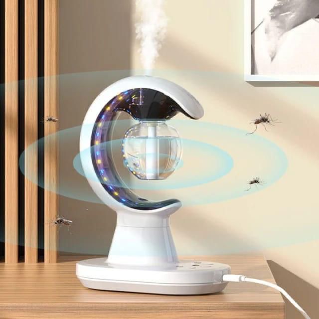 3-in-1 Smart Electric Mosquito Repellent, Air Humidifier & LED Lamp | Multifunctional Home & Office Device