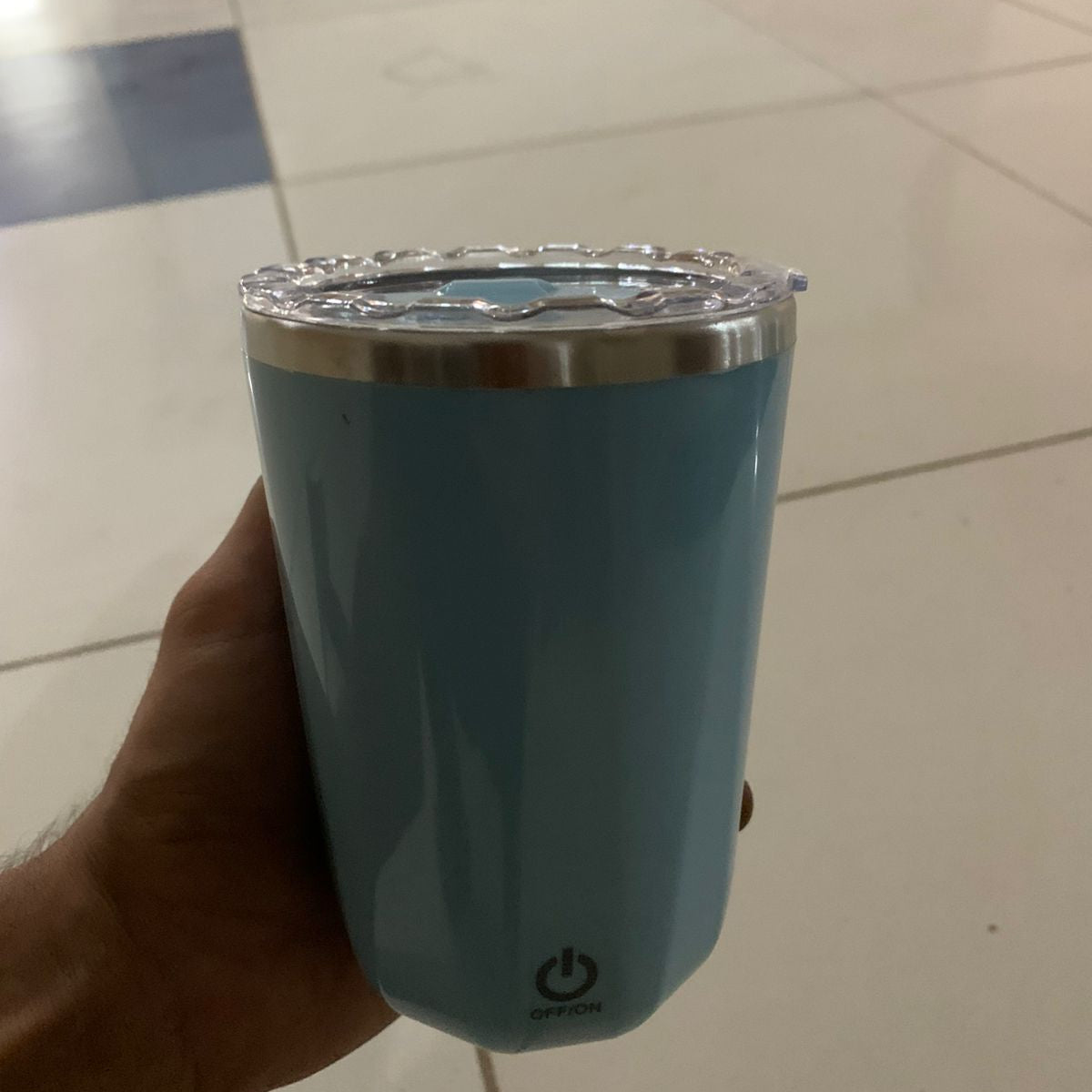 350ml Automatic Self-Stirring Mug | Stainless Steel Magnetic Mixing Cup for Coffee, Milk & Juice