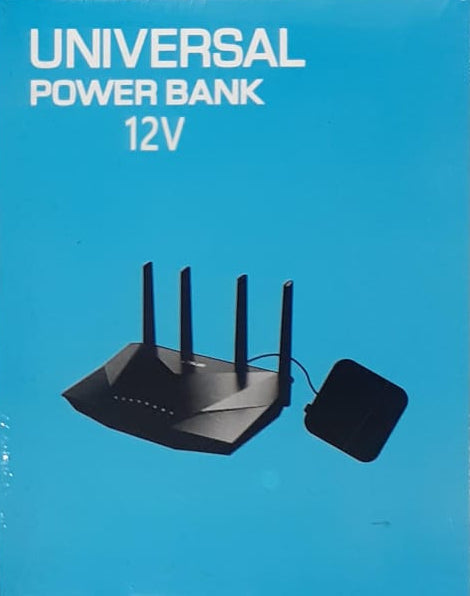 20000mAh WiFi Router Power Bank | 9V & 12V DC Backup Battery for Router, Modem & ONT | Random Color