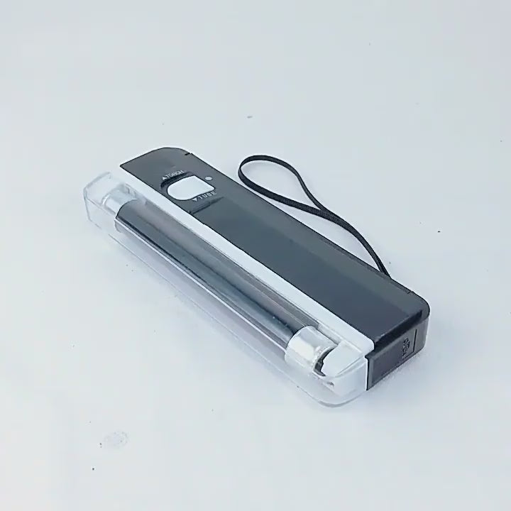 Portable Money Detector Handheld Blacklight | Currency Checker for Banknotes, Passports & Security Documents